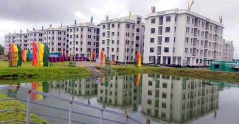 জলবায়ু উদ্বাস্তুদের স্থায়ী ঠিকানা শেখ হাসিনা আশ্রয়ণ প্রকল্প
