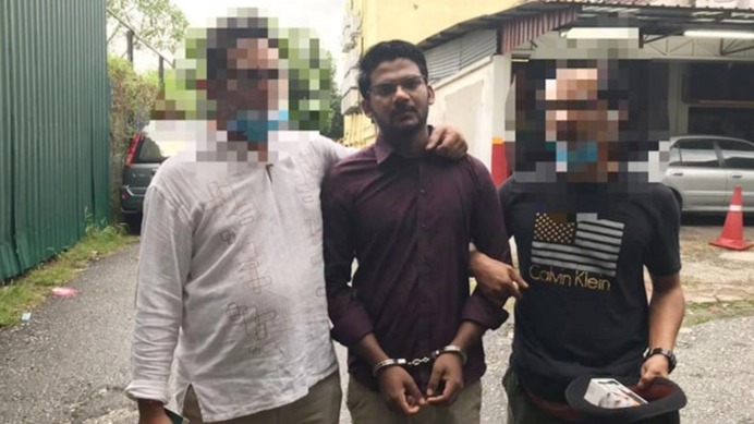 মালয়েশিয়ায় সেই রায়হান কবির গ্রেফতার
