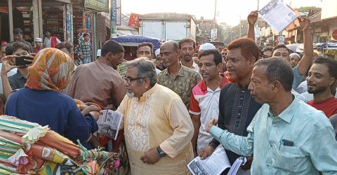শহীদদের রক্তের ঋণ পরিশোধে সকলকে এগিয়ে আসার আহবান এমরান সালেহ প্রিন্সের
