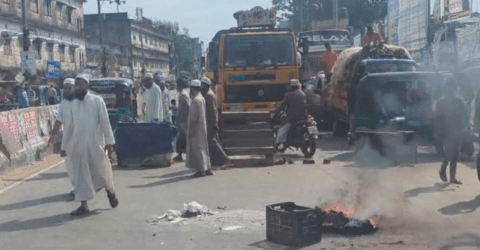 হেফাজতে ইসলামের অবরোধ প্রত্যাহার