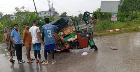ট্রাকচাপায় অটোরিকশার ৩ যাত্রীর মৃত্যু